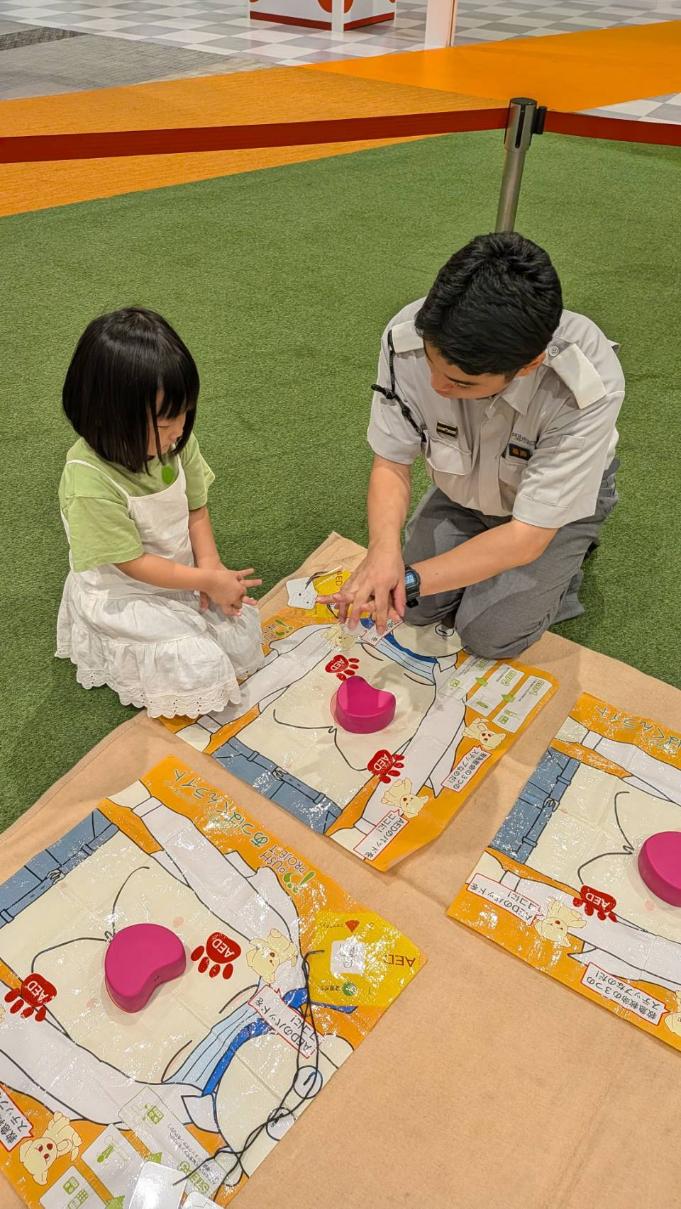 イオンモール大日　救命救急イベント　心肺蘇生・AED