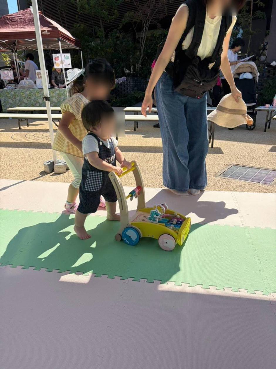 キッズ体験パーク　高槻住宅展示場　カタカタレース