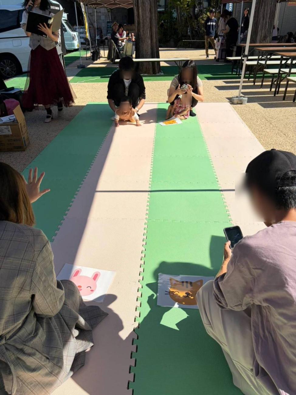 キッズ体験パーク　高槻住宅展示場　ハイハイレース