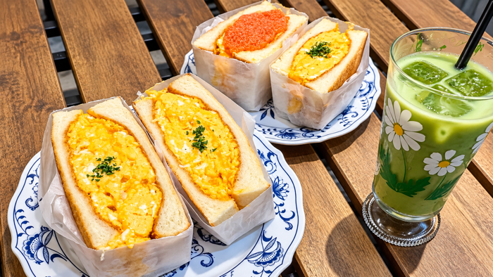 koji zakka & cafe welala 大阪市西区　麹　麹料理　麹化粧品　西長堀　たまごサンド